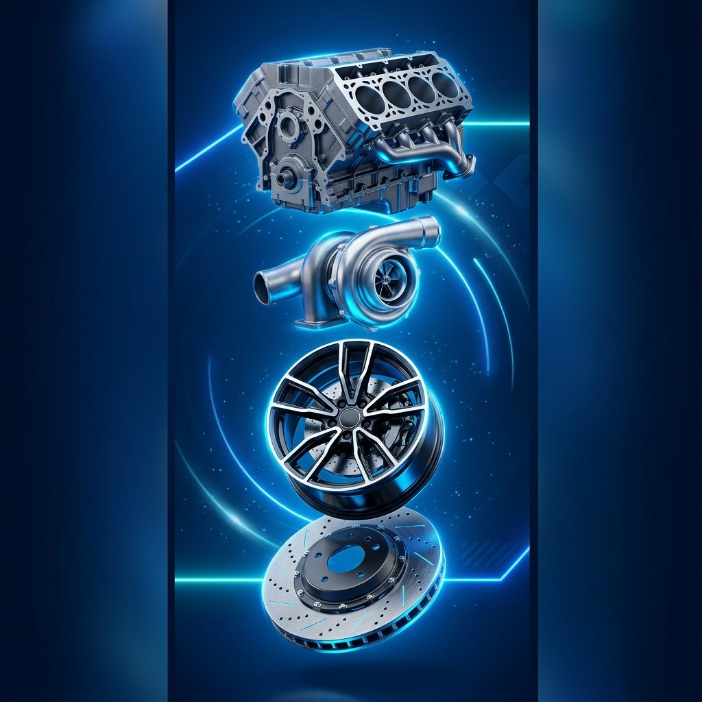 Car Auto Parts Banner