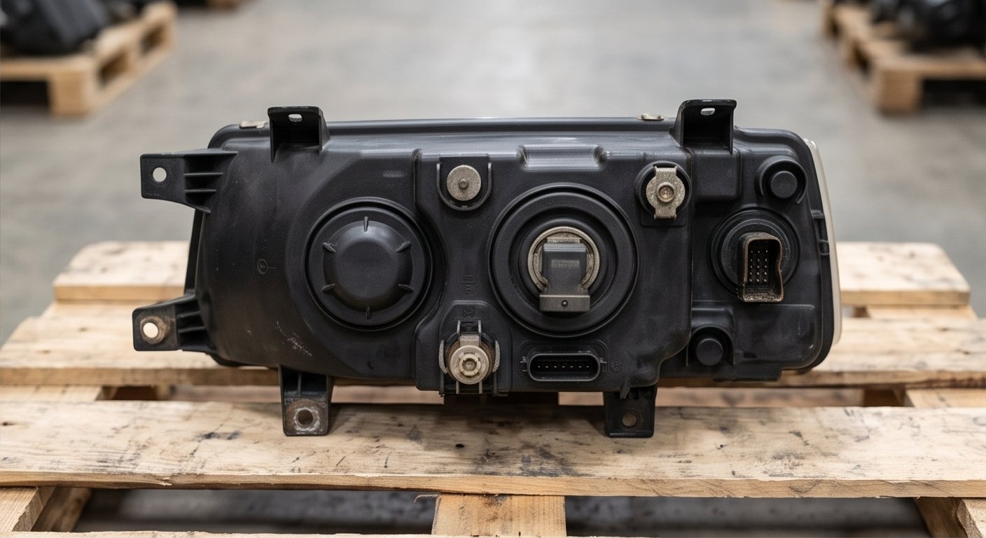 Volvo 940 Headlight Assembly for Sale | Composite Headlight with Parking Light for 940 Sedan, Wagon, SE, and Turbo - Image 2