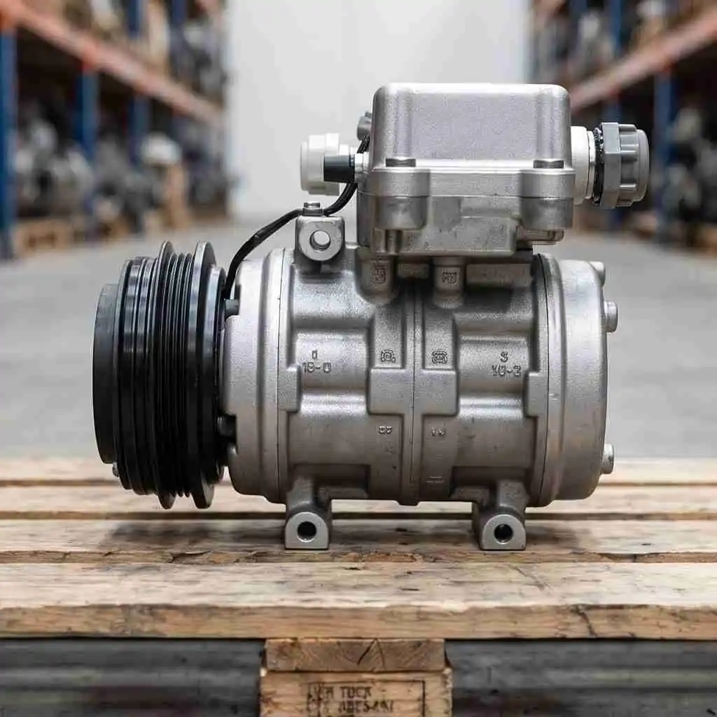 Audi 100 AC Compressor for Sale | Used Belt-Driven, Clutch-Integrated Compressor - Image 2
