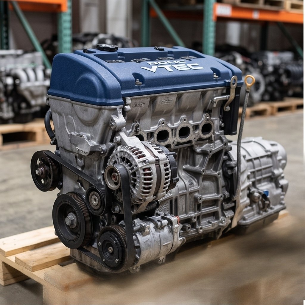 JDM Honda K24A 2.4L DOHC VTEC Engine with 6-Speed Manual Transmission | High Compression | K24A3
