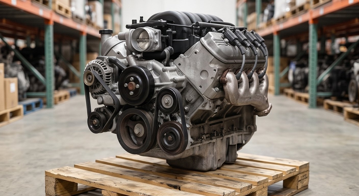 4.3 Vortec V6 Engine for Sale | Chevy LV3 EcoTec3 Crate Engine 4.3L V6 OHV - Image 1
