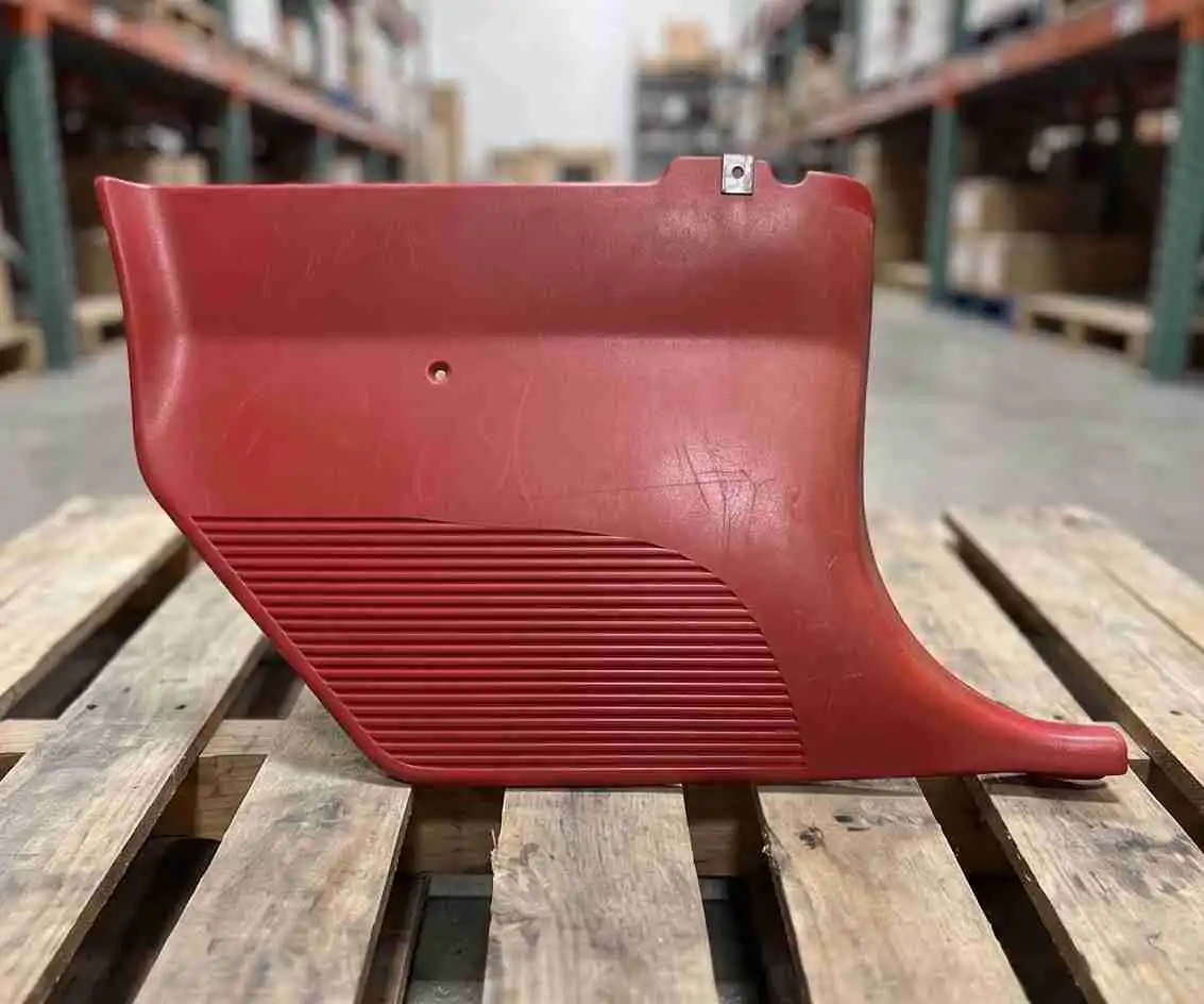 Dodge Aspen Interior Trim Panel Quarter for Sale | classic 1976-1980 Dodge Aspen F-body interior rear quarter trim panel mounting behind rear
