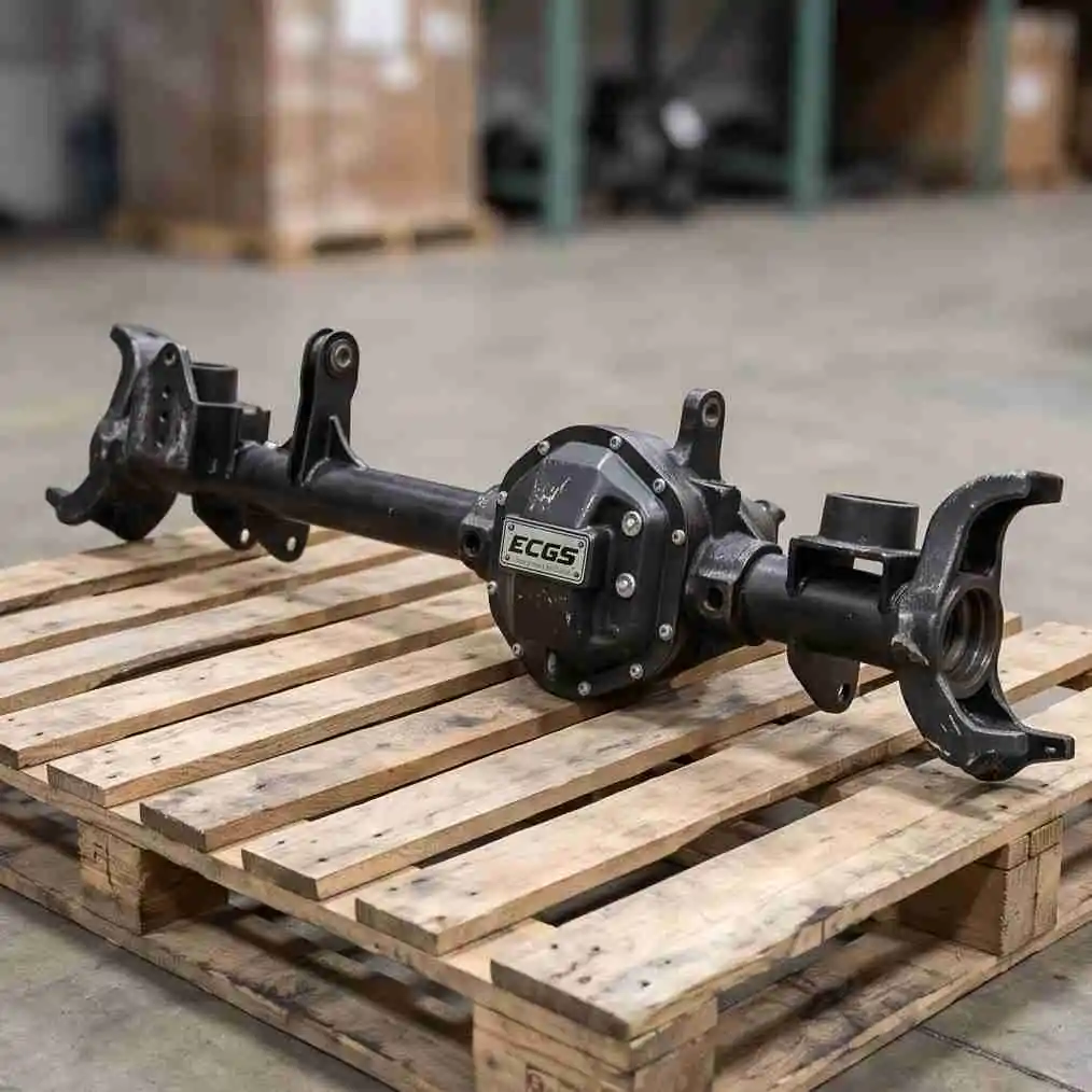 Used Dana 44 Front Axle for Jeep Wrangler - Image 1