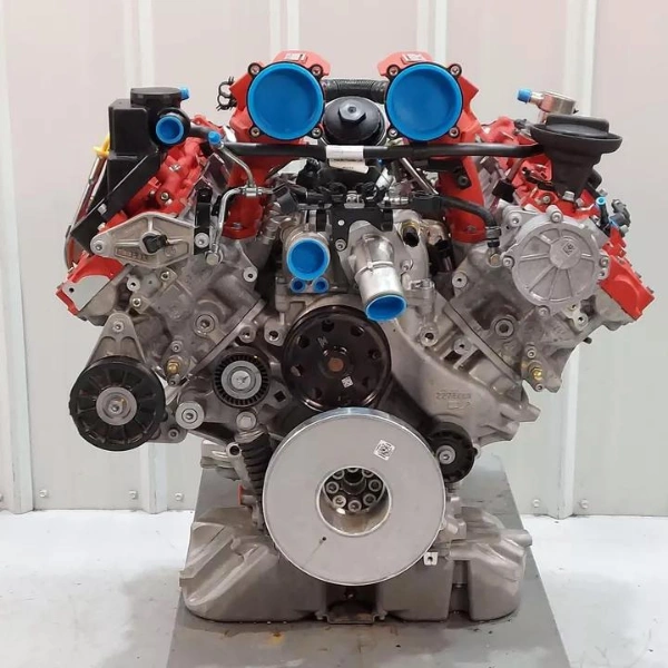 Ferrari F154 Engine for Sale | 3.9L Twin Turbo Flat Plane V8 - Image 2