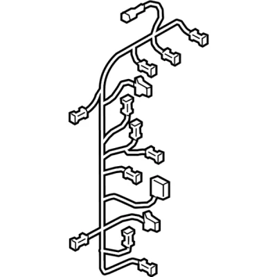 Audi A8 A/C Wiring Harness