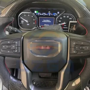 GMC Sierra Denali 2500 Steering Wheel for Sale | premium wood/leather steering wheel for Sierra 2500 HD Denali (top luxury trim) across
